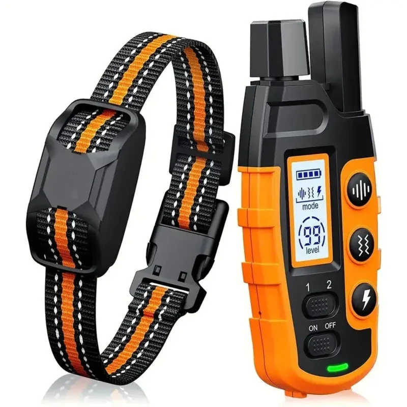 Waterproof Remote Control Bark Stopper Dog Training Electric Shock Collar