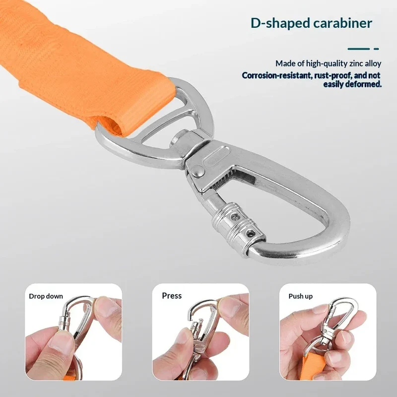 Reflective Anti-Burst Dog Leash For Outdoor Walks