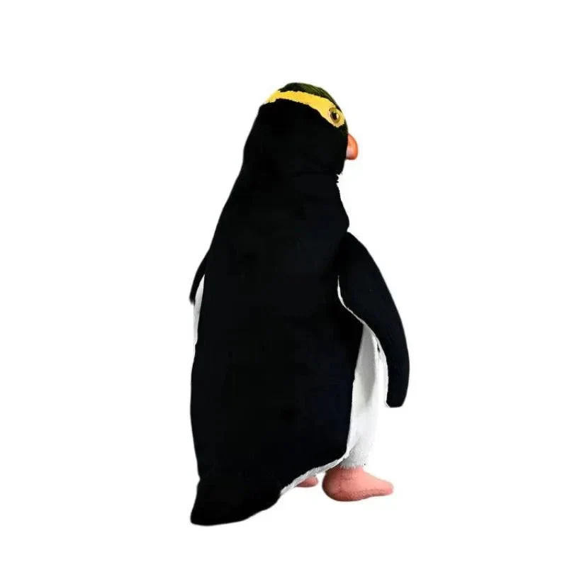 Yellow Eyed Stuffed Animal Penguin Plush Toy Doll