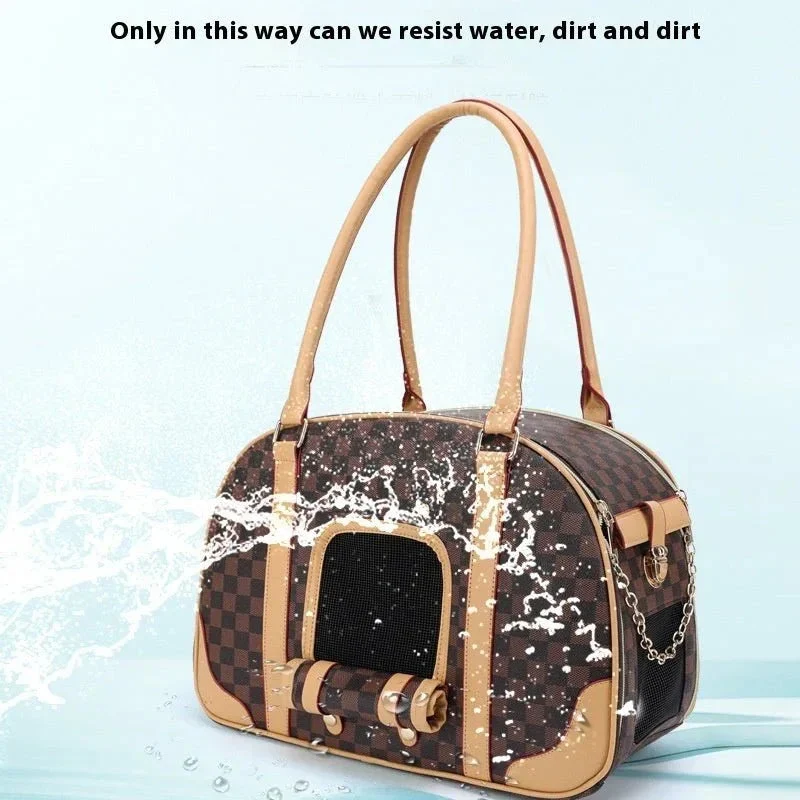 High End Capacity Pet Dog Cat Breathable Handbag