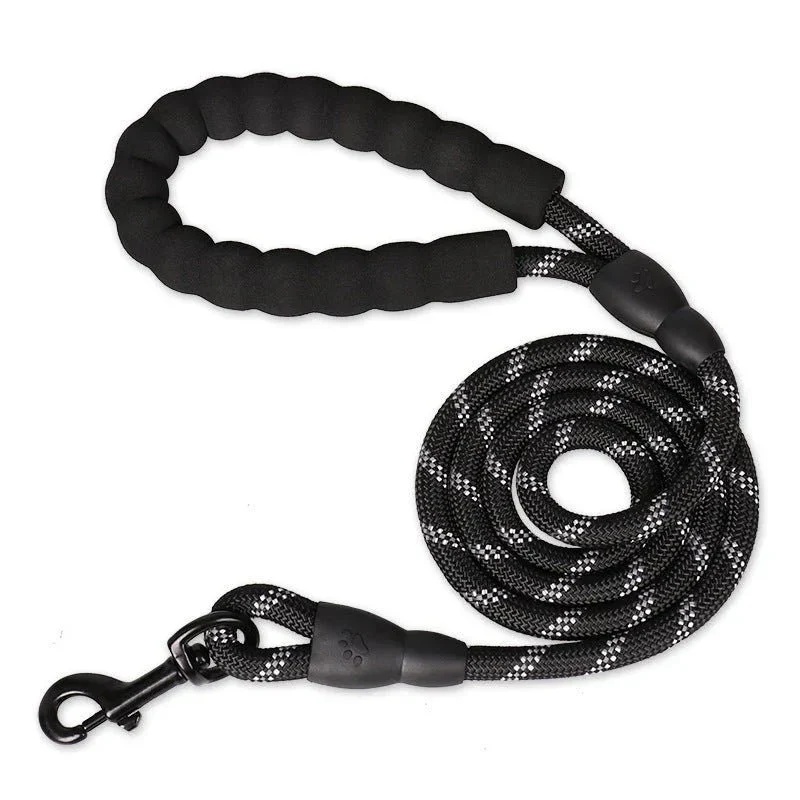 Reflective Automatic Retractable Nylon Traction Pet Dog Leash