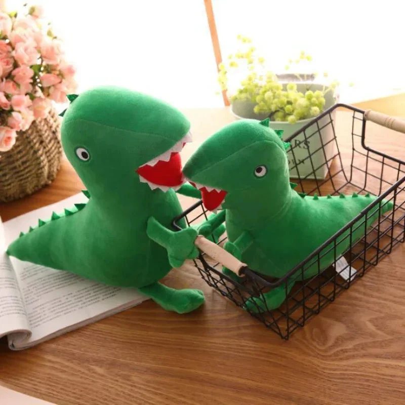 Soft Adorable Green Dinosaur Plush Toys